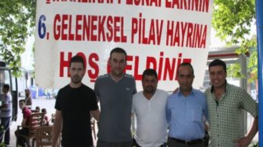 &Ccedil;ınarlı Kapı 6. Geleneksel Pilav Hayrı Yapıldı