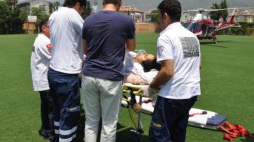 Anne Ve Bebeğin Imdadına Ambulans Helikopter Yetişti