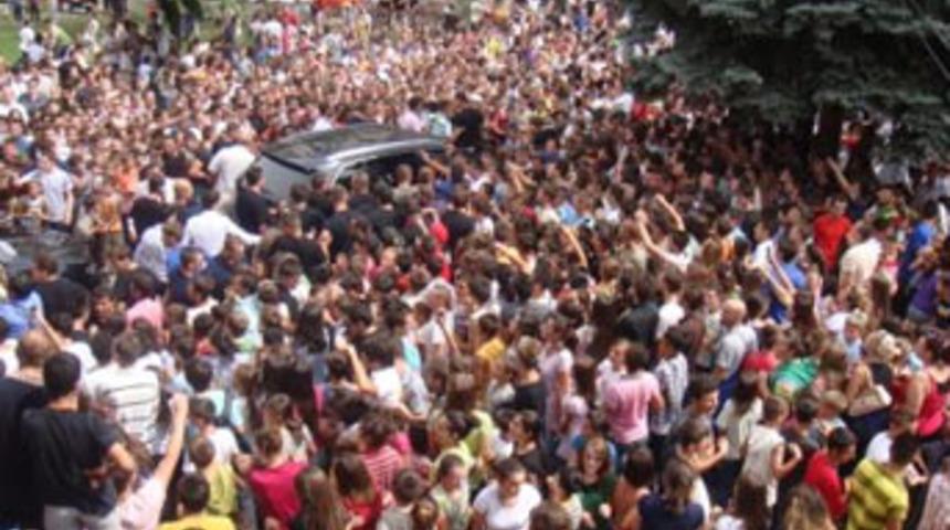 Krallar gibi karşılandı!