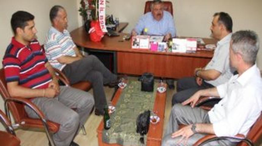 Nazilli'de Desk Ve Demokratik Ofis-sen&rsquo;den Chp&rsquo;ye Ziyaret