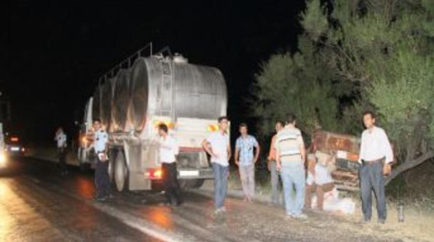 Akhisar&rsquo;da Trafik Kazası: 1 Yaralı