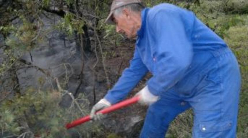 T&uuml;rkiye - G&uuml;rcistan Sınırında Orman Yangını