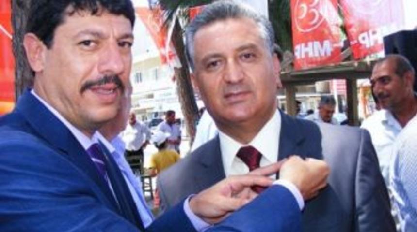 Karataş'ta Mhp'ye Katılım