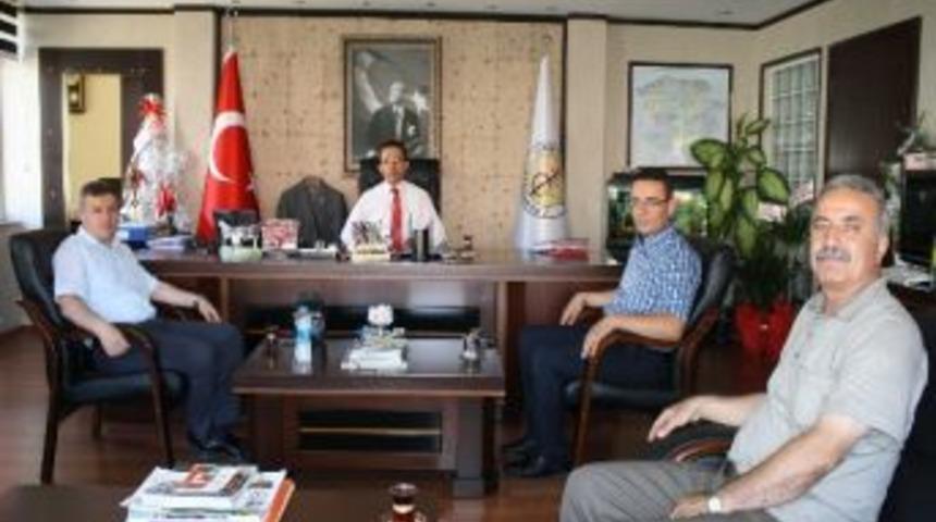 Tarım İl M&uuml;d&uuml;r Yaman&rsquo;a Ak Parti&rsquo;den Ziyaret