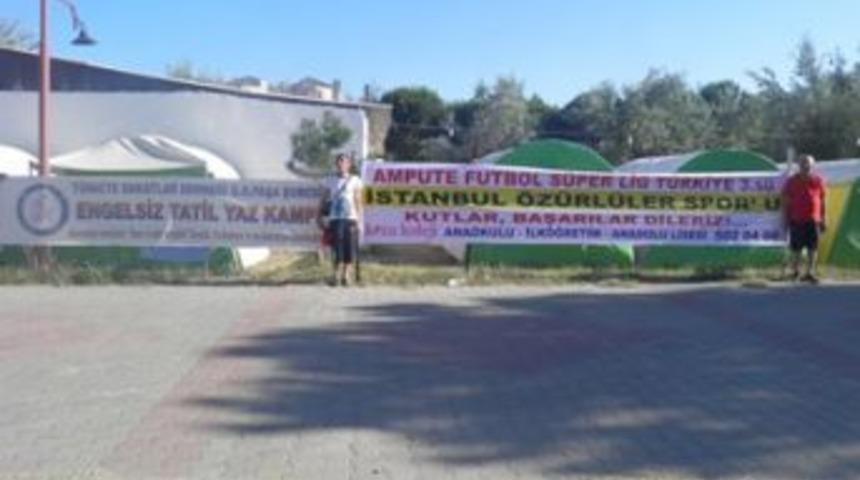 Engelsiz Tatil yaz kampı Kumbağ&rsquo;da