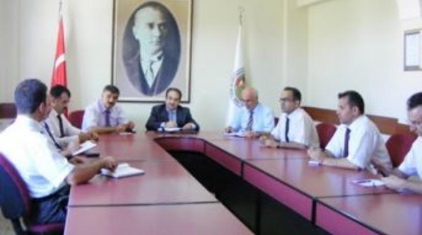 &Ccedil;anakkale Tarım İl M&uuml;d&uuml;rl&uuml;ğ&uuml;nde Değerlendirme Toplantısı