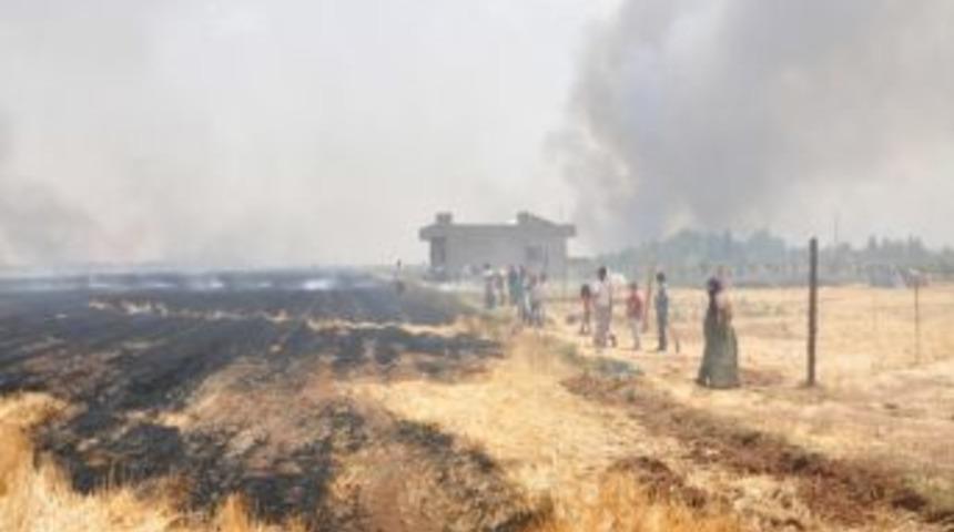 Anız Yangınları Tehlike Sa&ccedil;ıyor