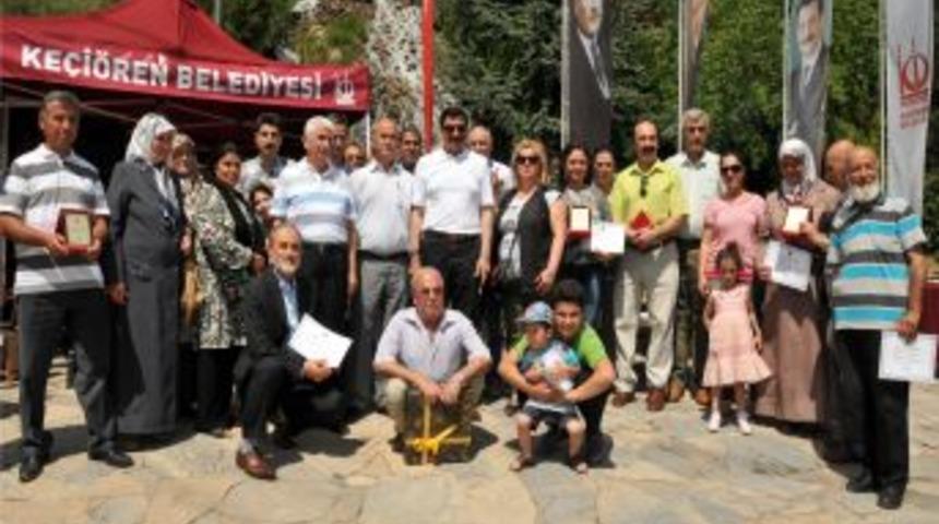 Ke&ccedil;i&ouml;ren'in En G&uuml;zel Bah&ccedil;e Ve Balkonları &Ouml;d&uuml;llendirildi