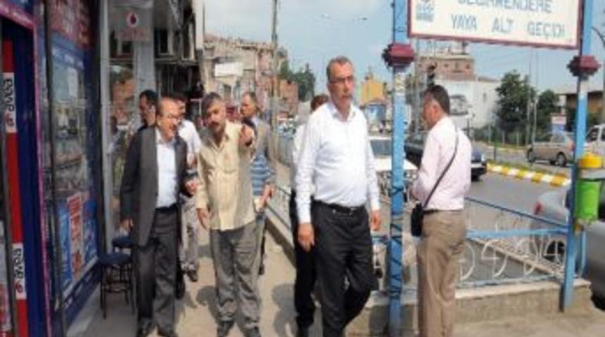 Başkan G&uuml;mr&uuml;k&ccedil;&uuml;oğlu Değirmendere Mahallesi&rsquo;nde