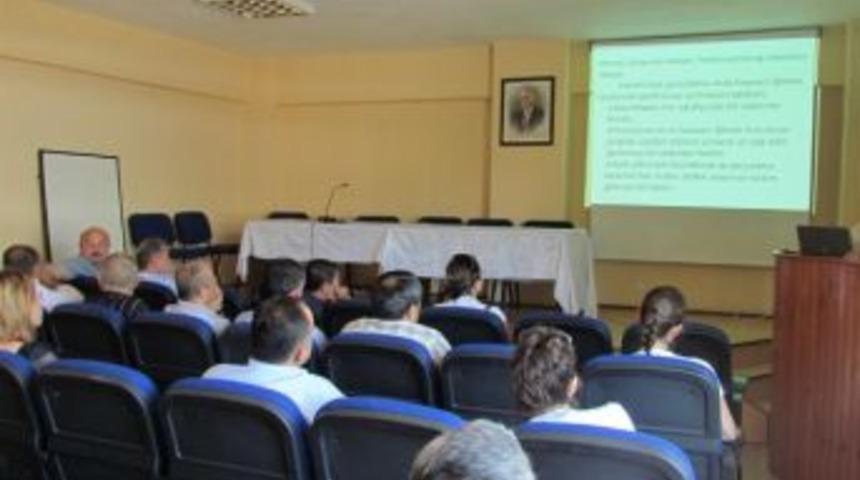 Karab&uuml;k'te Et Ve S&uuml;t İşletmeleri Bilgilendirme Toplantısı Yapıldı