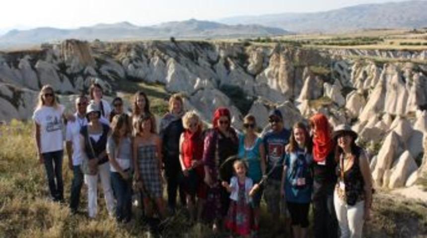 Kapadokya&rsquo;da Uluslararası Sanat Kampı Devam Ediyor