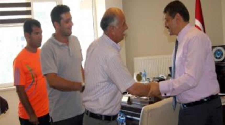 Bartın Kemerspor&rsquo;dan Başkan Akın&rsquo;a Ziyaret