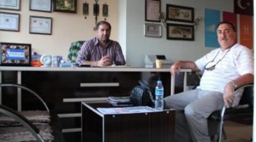 Eski Kaymakamdan İl&ccedil;eye Ziyaret