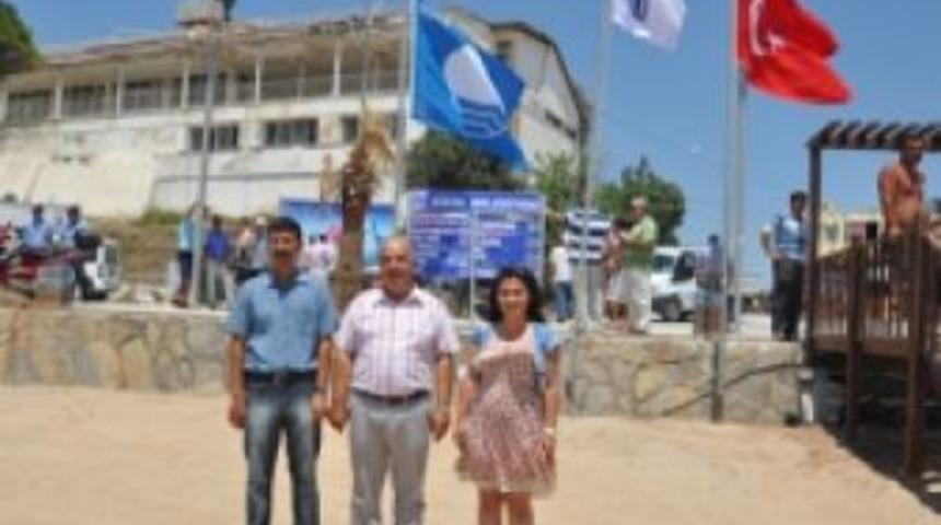 Mavi Bayraklar Didim plajlarında dalgalanıyor