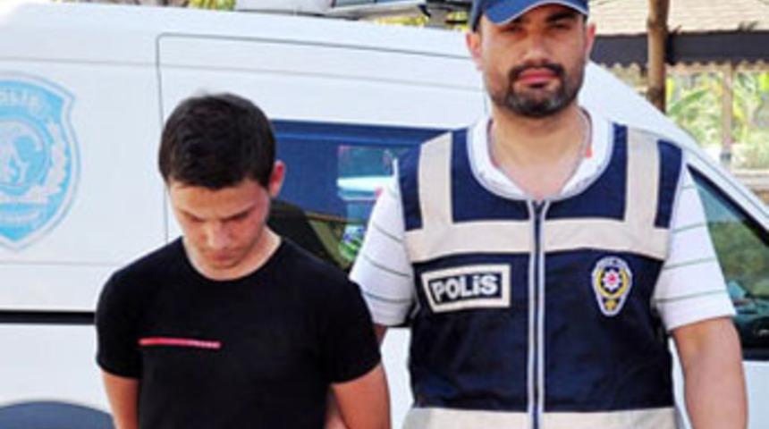 Tacizciyi &ccedil;ığlıkla yakalattı