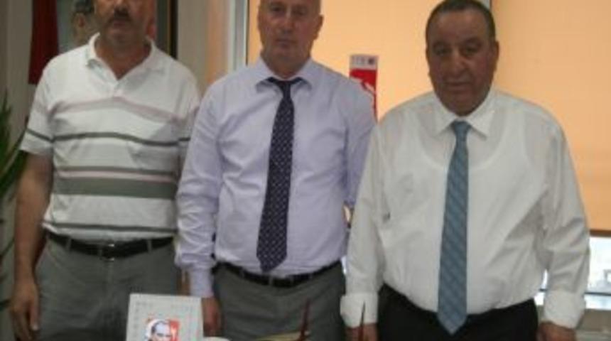 Şof&ouml;rler Odası Başkanı Bahar&rsquo;dan, Chp İl Başkanı Furat&rsquo;a Ziyaret
