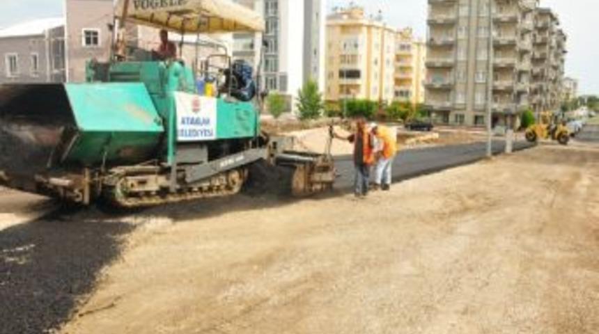 Atakum&rsquo;da Asfalt &Ccedil;alışması
