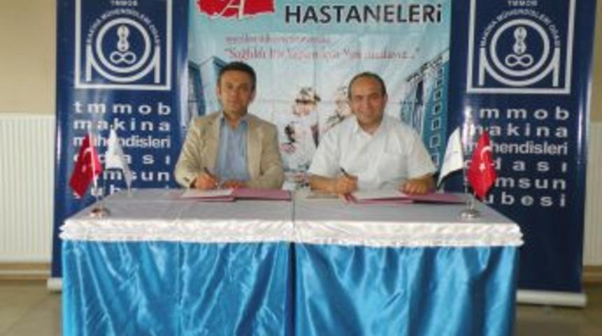 MMO, B&uuml;y&uuml;k Anadolu Hastanesi Ile Sağlık Anlaşması Imzaladı