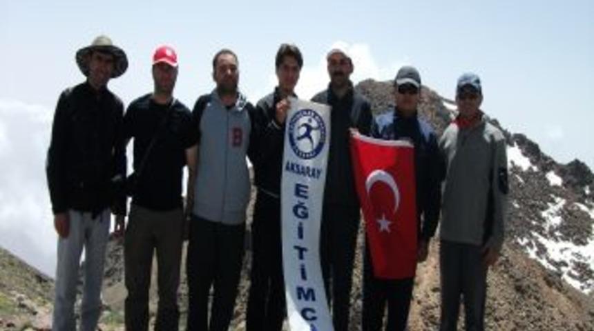 Aksaray Eğitimciler Derneği'nden Hasandağı Tırmanışı