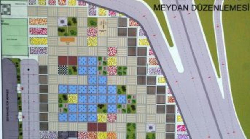 Seyhan&rsquo;a 6 Bin Metrekarelik Şehir Meydanı