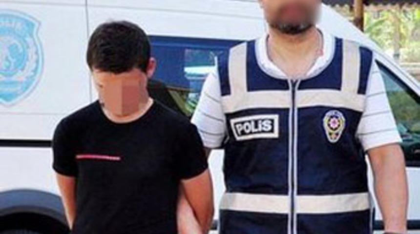 Apartman boşluğunda sapık dehşeti