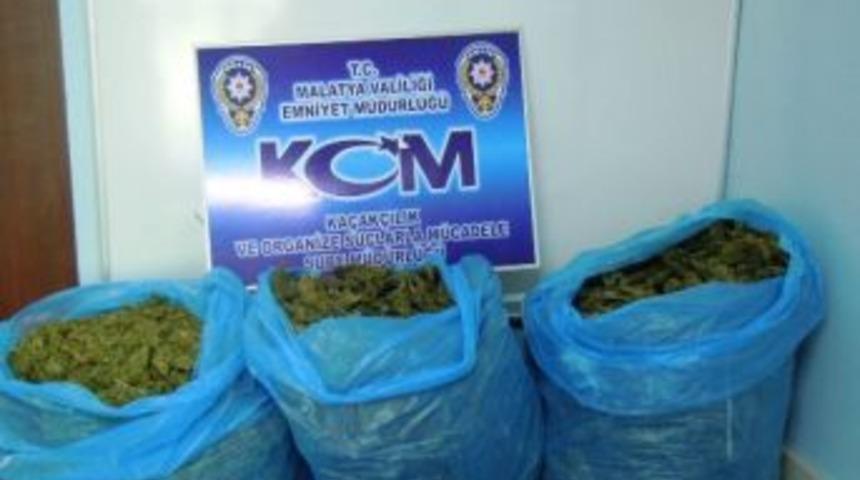 Malatya'da 29 Kilo Esrar Ele Ge&ccedil;irildi