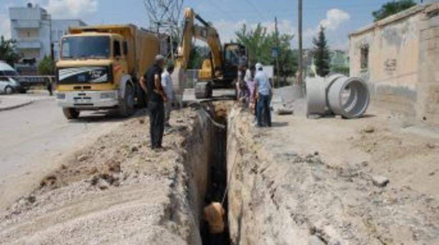 Adıyaman Belediyesi Ana Arter Altyapı Şebekesini Yeniliyor