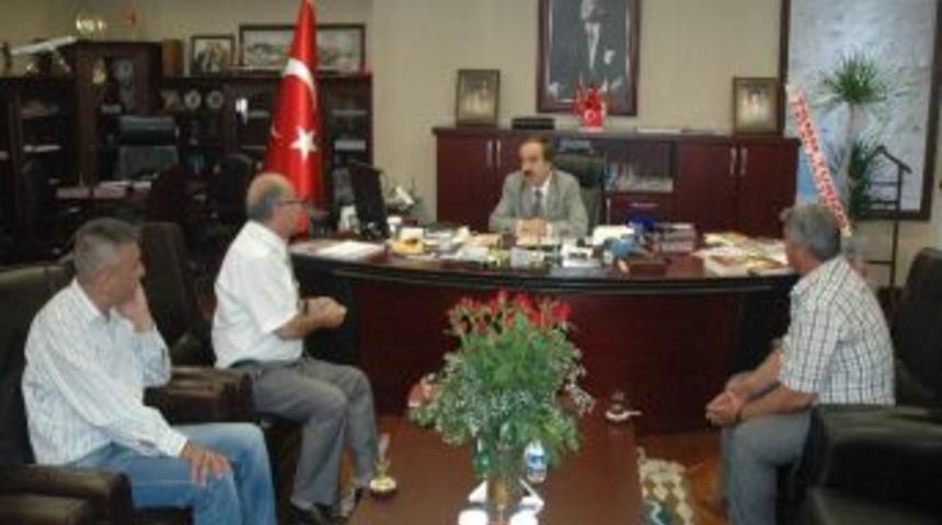 Vali Coş'a Şof&ouml;rlerden Teşekk&uuml;r Ziyareti