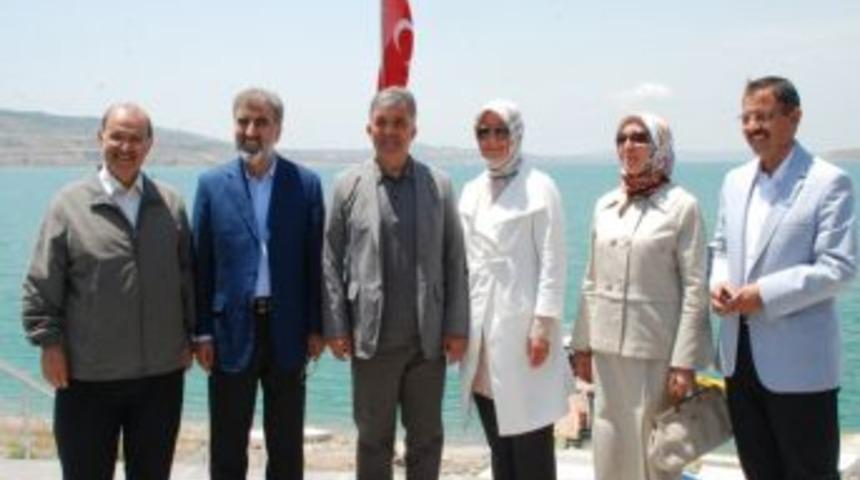 Yamula Barajı&rsquo;nın 4 Mimarı Barajda Bir Araya Geldi