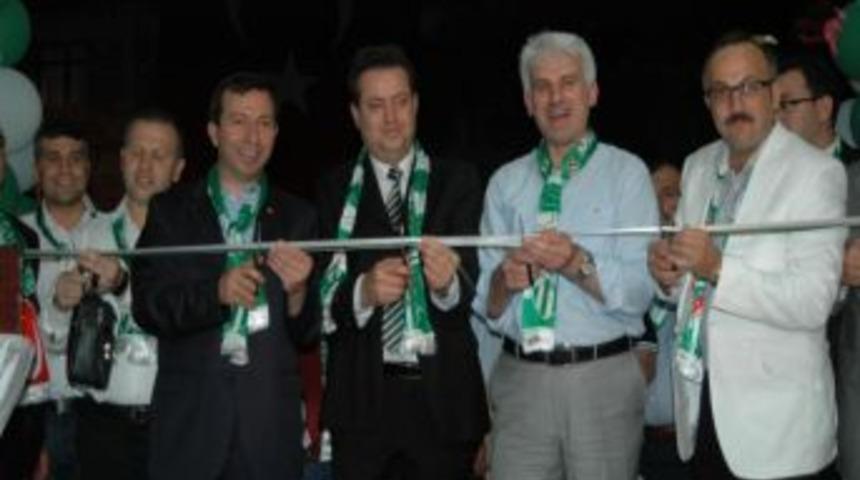 G&uuml;rsu Bursasporlular Derneği T&ouml;renle A&ccedil;ıldı