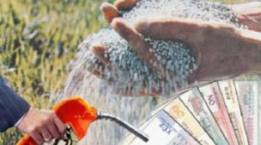 Mazot ve g&uuml;bre desteği &ouml;demeleri