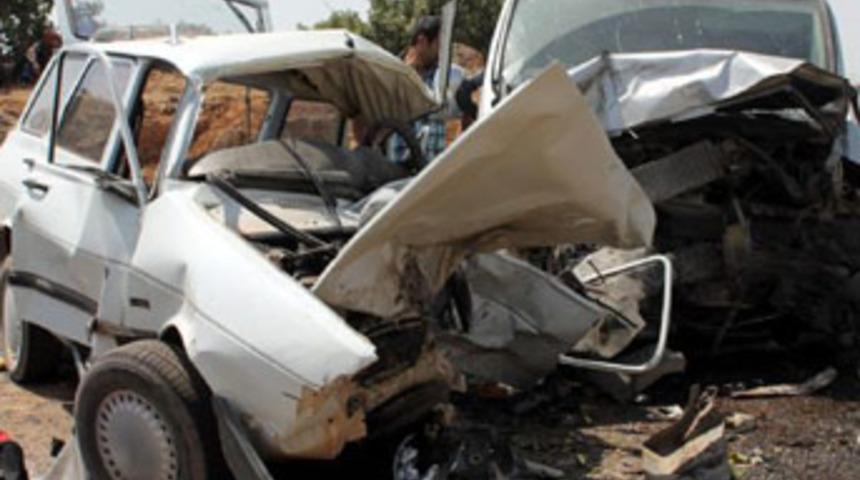 Mardin Ömerli'de kaza: 4 ölü, 2 yaralı