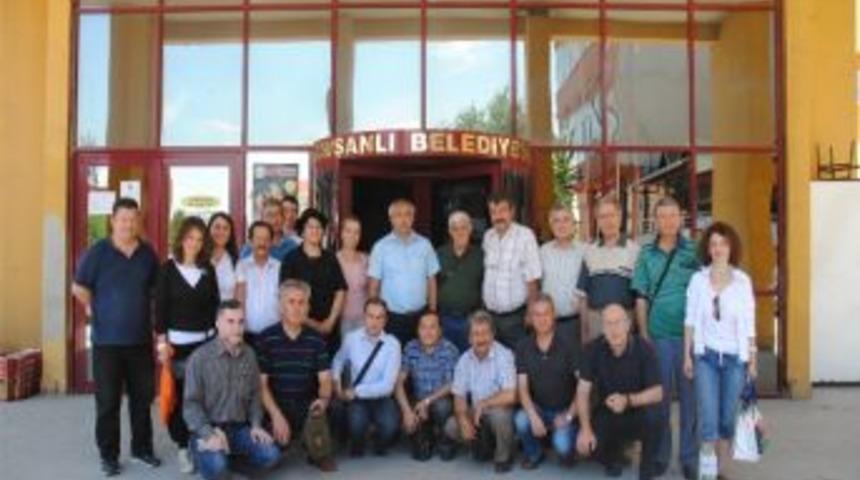 Tema&rsquo;dan Başkan G&uuml;ler'e Başsağlığı Ziyareti