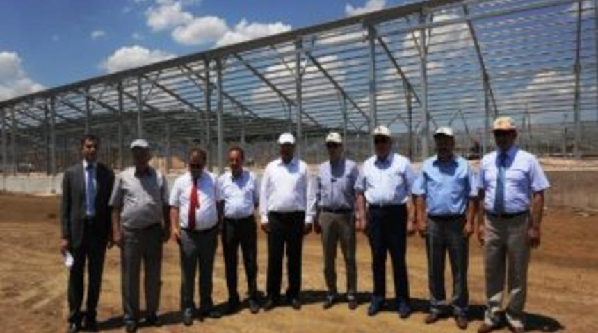 Vali Kenan &Ccedil;ift&ccedil;i, Yılmazlar Madencilik Besi Ve Entegre Tesislerini Ziyaret Etti