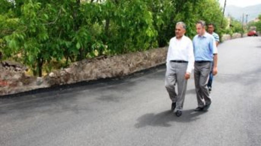 Hisarcık Asfaltlanıyor