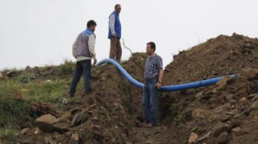 İsabeyli'nin 50 Yıllık Su Sorunu Ortadan Kalkıyor