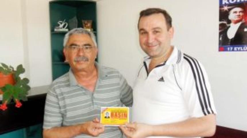 Balıkesir İlinde İlk Basın Trafik Kartı Alan Gazeteciler Oldular