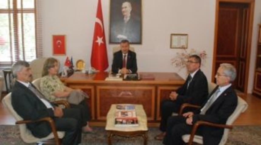 Vali Yılmaz, Chp Tokat İl Heyetini Kabul Etti