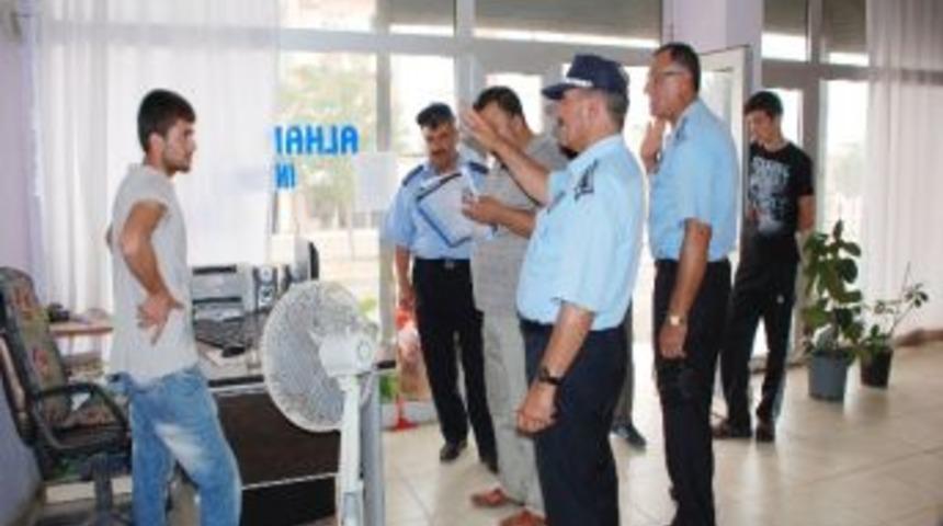 İdil'de İnternet Kafeler Denetlendi