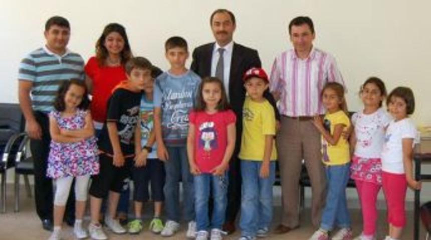 &Ccedil;ocuklar &Ccedil;evre Ve Hayvan Sevgisini Kursta &Ouml;ğreniyor