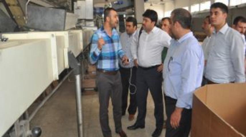 Malatyalı Işadamları Gaziantep Sanayisini Inceledi