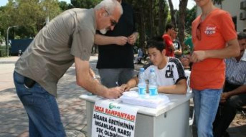 Sigaraya Karşı İmza Kampanyası