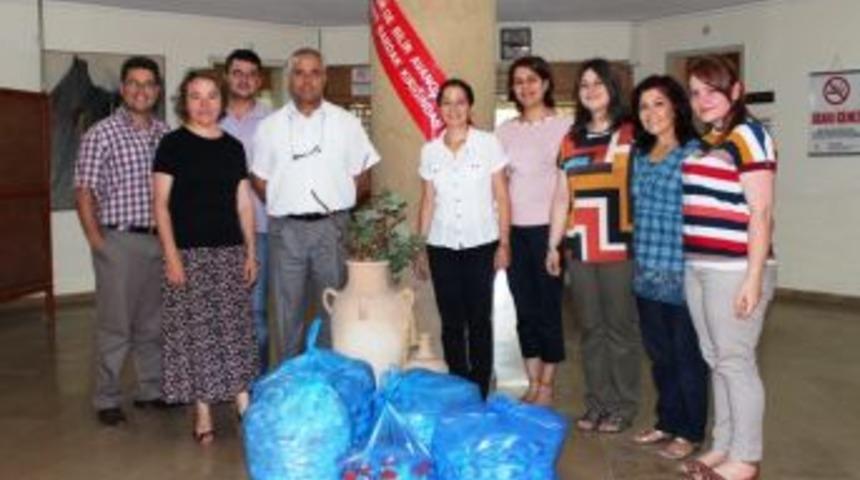 Mavi kapaklarla engeller aşılıyor