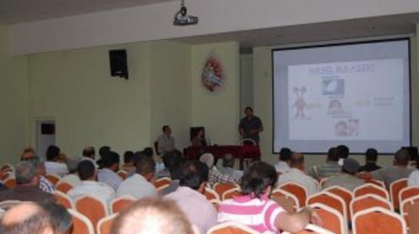 &Uuml;reticilere t&uuml;berk&uuml;loz anlatıldı