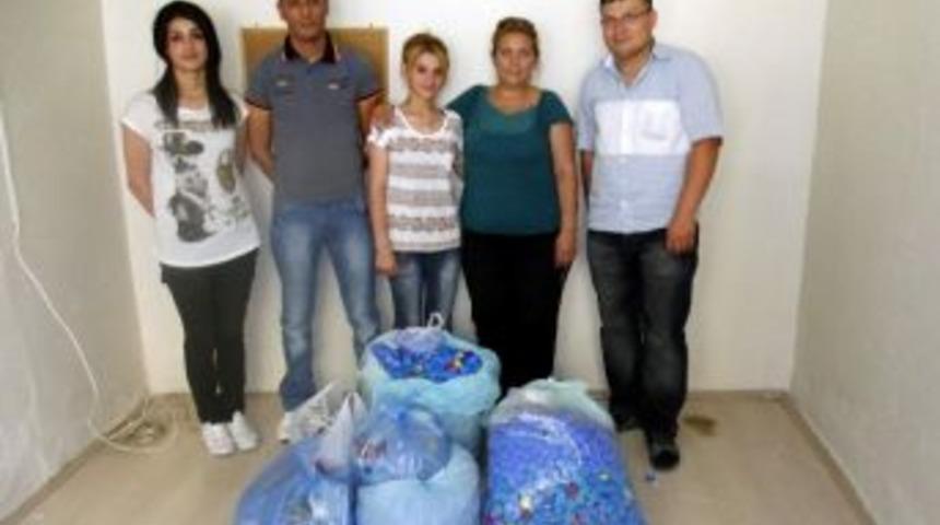 Şişe Kapakları Engelliler İ&ccedil;in Umut Oldu