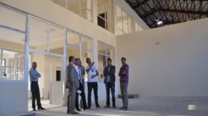 M&uuml;d&uuml;r Aslan Sinir Ferdi Sporlar Tesisi&rsquo;ni Denetledi