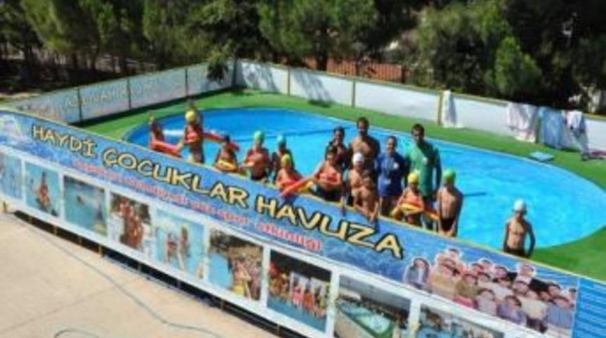 Başiskeleli &Ccedil;ocuklar Yaz Tatilini Havuzda Ge&ccedil;irecek