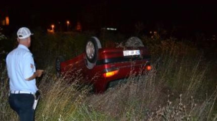 Takla Atan Ara&ccedil;tan Burnu Bile Kanamadan &Ccedil;ıktı