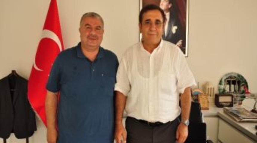 Gap Gazeteciler Birliği Genel Başkanı Milas Kaymakamını Ziyaret Etti