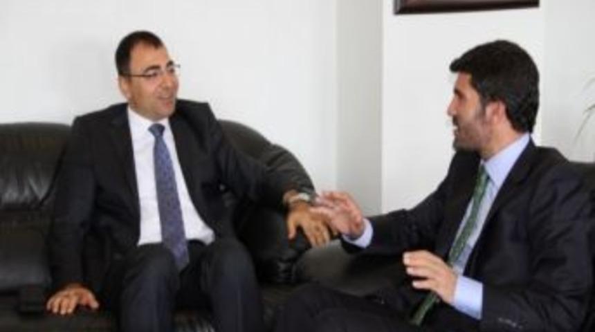 Diyarbakır Valisi Toprak&rsquo;tan Başkan &Ccedil;akır&rsquo;a Ziyaret